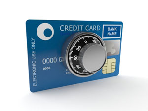  EMV Credit Card with Combo Lock 