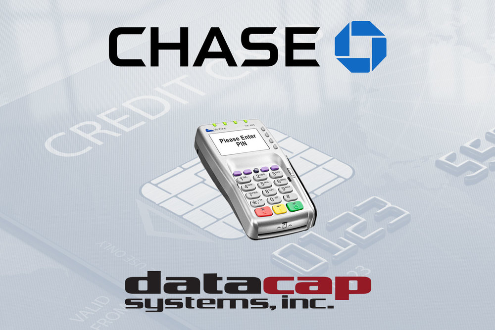  Datacap and Chase VX 805 
