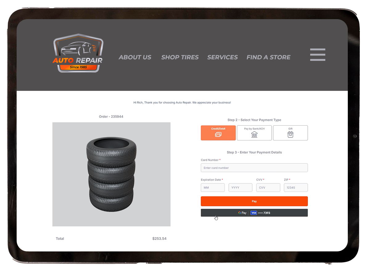 Auto-Repair-Tablet