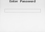 Enter wifi password