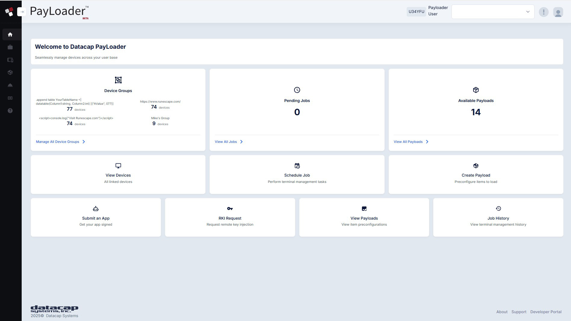 Updated Dashboard