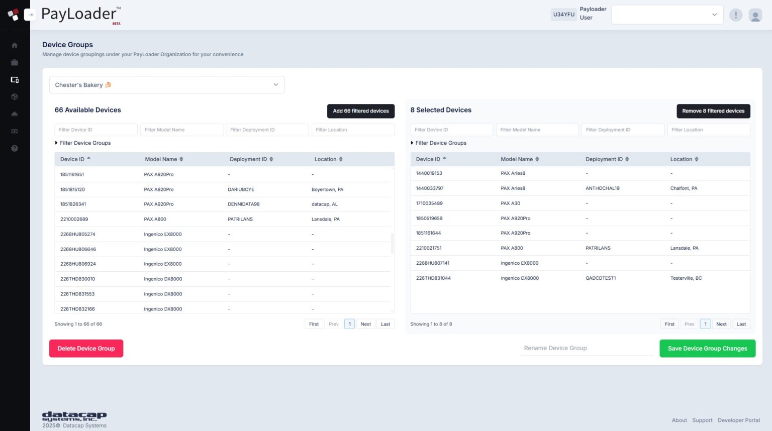 PayLoader Terminal Management Overview - Datacap