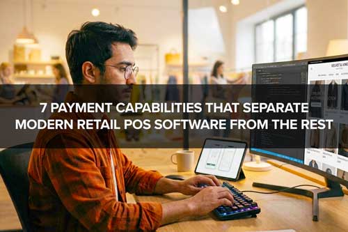 7 Payment Capabilities That Separate
Modern retail POS Software from the Rest