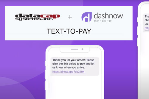 Dash Now Text to Pay