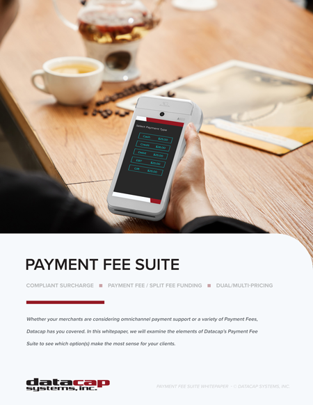 Payment Fee Suite Front Page