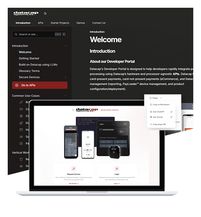 Datacap Dev Portal