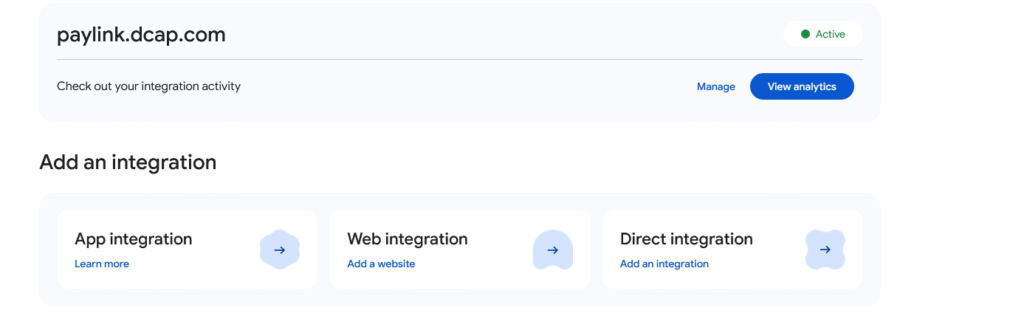GooglePay Integration