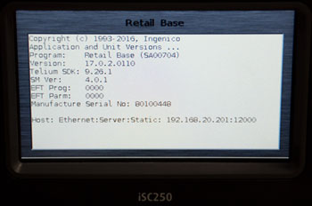iSC Touch 250 Splash Screen