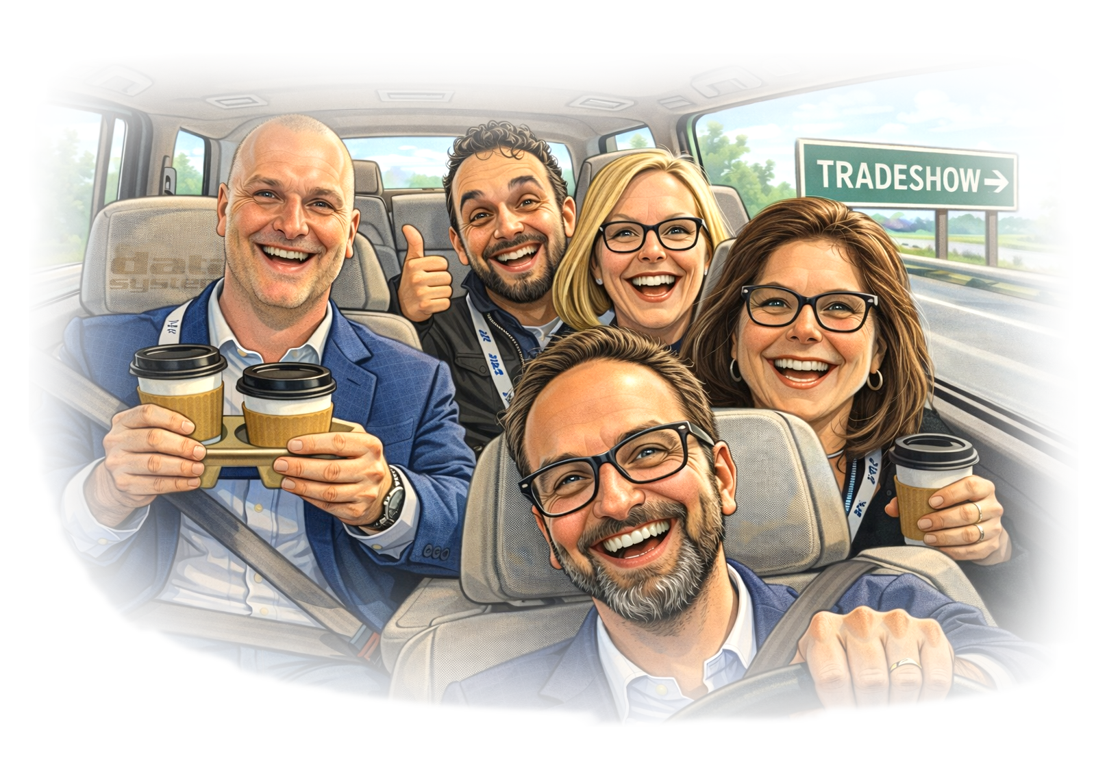 Datacap Sales Team on the Road