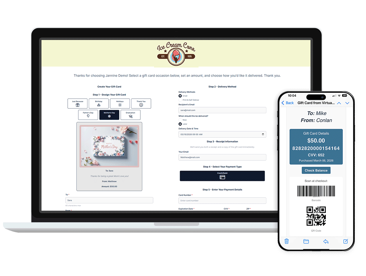 Datacap Virtual Gift